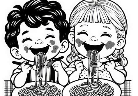 Deti s radosťou jedia farebné jedlo