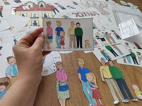 Ilustrácia rodiny ako pevného základu