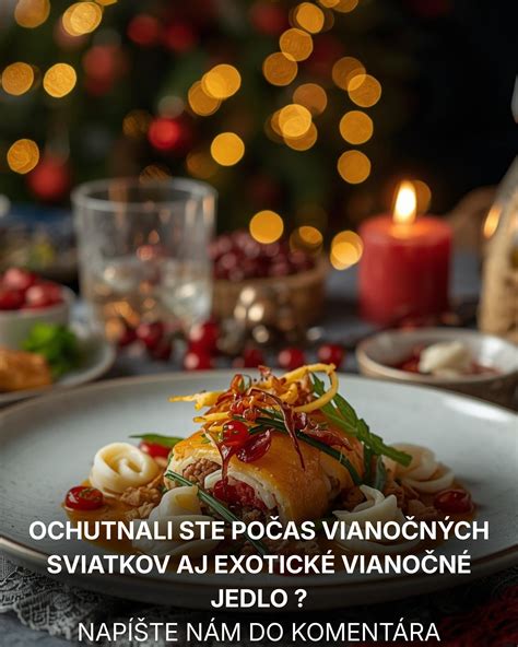 Slovenský vianočný stôl s tradičnými jedlami