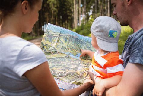 Mapa turistických trás vhodných pre kočíky