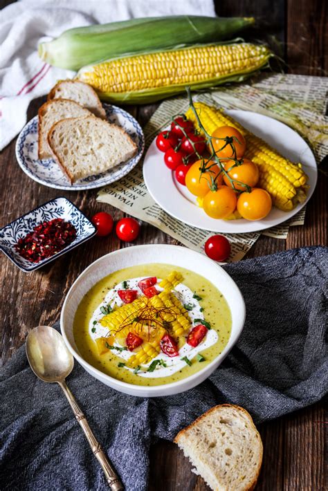 ingrediencie na kukuričnú polievku