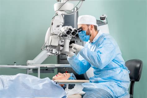 Laserová operácia očí - proces