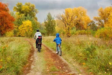 Rodina na bicykloch