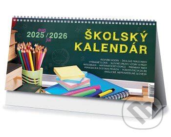 školský kalendár s vyznačenými termínmi