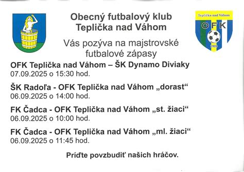 Futbalové zápasy na škole