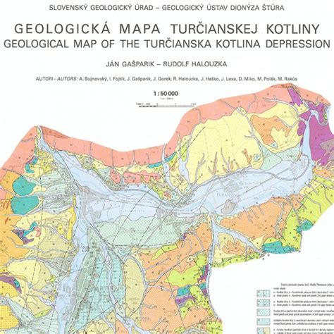 Mapa Popradskej kotliny a okolia