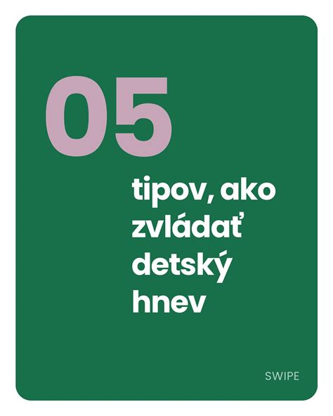 Grafika s tipmi na zvládanie detského hnevu