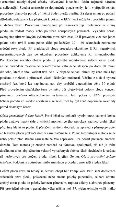 Ilustrácia manuálneho obratu plodu