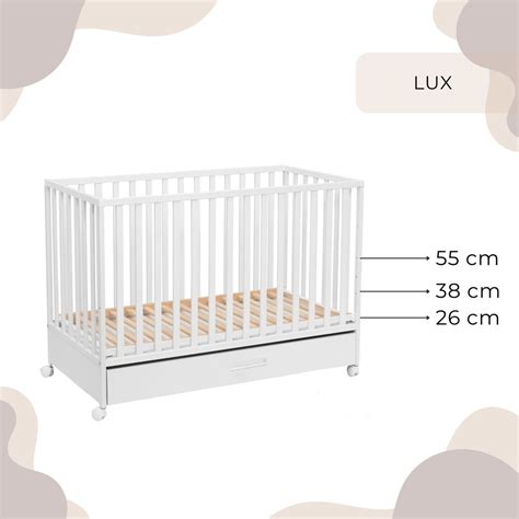 Detská postieľka TYMON biela