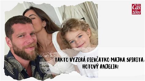 Dcérka Majka Spirita Aria ako malá baletka