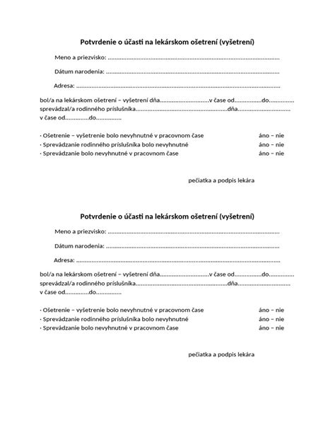 Potvrdenie o štatúte študenta