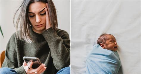 žena držiaca novorodené dieťa