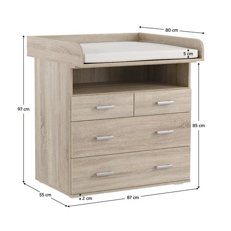 Ilustračná fotografia detskej izby s prebaľovacím pultom