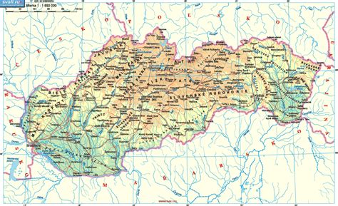 Mapa Slovenska s vyznačenými mestami s laktačnými poradkyňami
