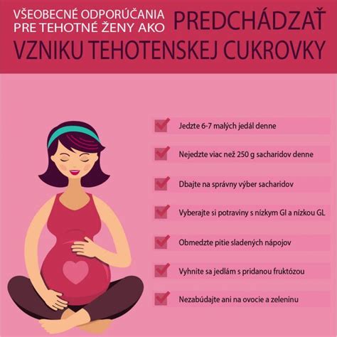 Ilustrácia rizík tehotenskej cukrovky pre plod a matku