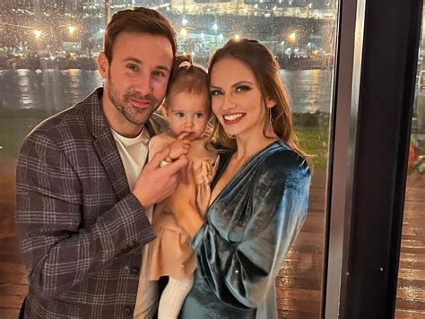 Tereza Bizíková a Marek Fašiang s dcérou Olíviou