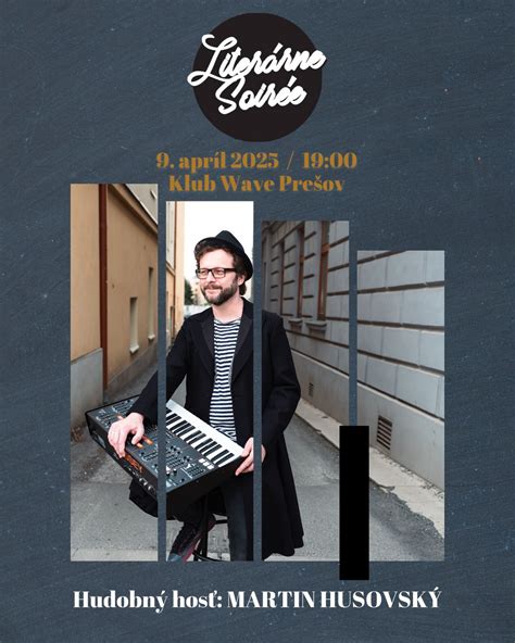Martin Husovský ako spevák a klávesák