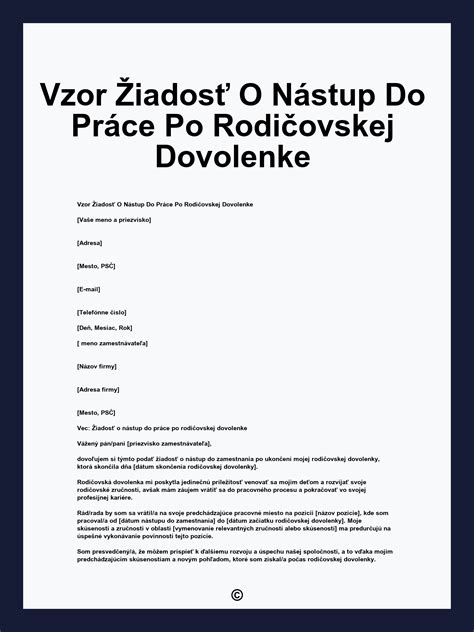 Infografika o nárokoch po materskej dovolenke