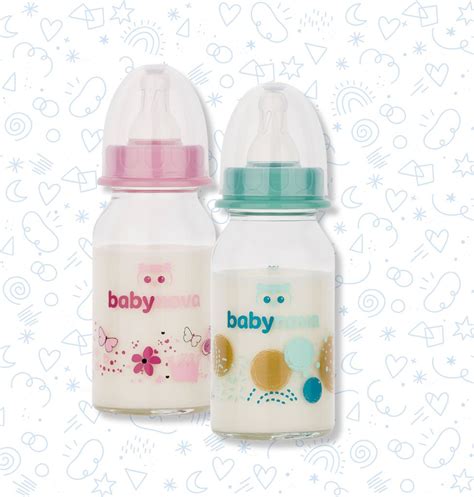 sklenená dojčenská fľaša s cumlíkom