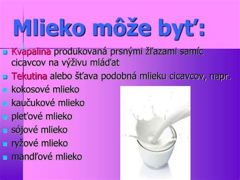Zloženie kravského mlieka a jeho význam pre teľatá