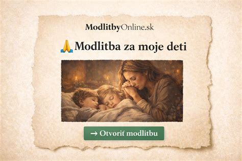Rodič modliaci sa za svoje dieťa
