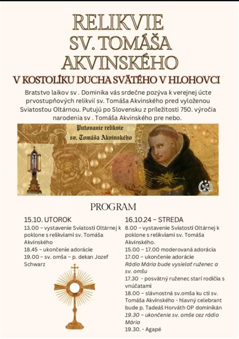 Koláž obrázkov svätých Moniky, Benedikta a Tomáša Akvinského