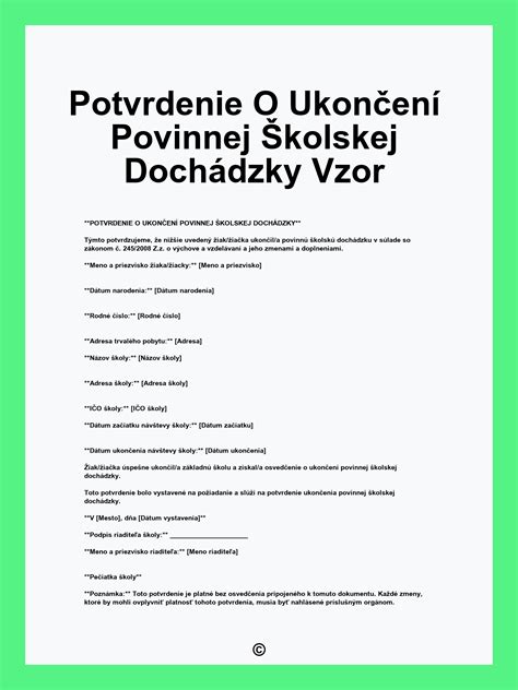 Ilustrácia znázorňujúca vekové rozmedzie povinnej školskej dochádzky